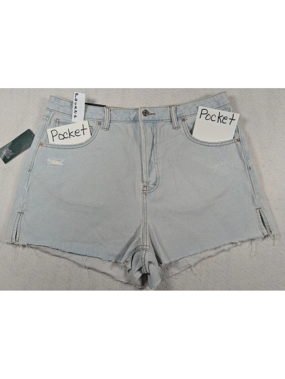 Wild Fable - Women's - Cutoff Denim Shorts - Super High-Rise - Size: 14